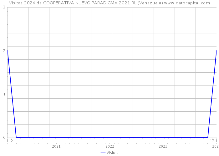 Visitas 2024 de COOPERATIVA NUEVO PARADIGMA 2021 RL (Venezuela) 