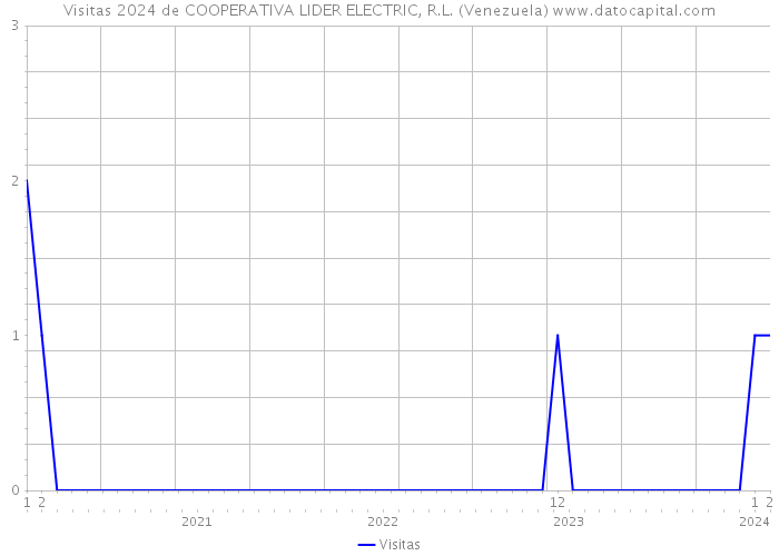 Visitas 2024 de COOPERATIVA LIDER ELECTRIC, R.L. (Venezuela) 