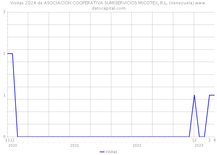 Visitas 2024 de ASOCIACION COOPERATIVA SUMISERVICIOS MICOTEX, R.L. (Venezuela) 