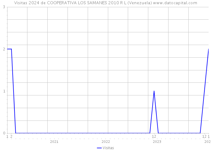 Visitas 2024 de COOPERATIVA LOS SAMANES 2010 R L (Venezuela) 