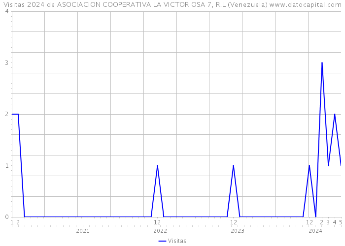 Visitas 2024 de ASOCIACION COOPERATIVA LA VICTORIOSA 7, R.L (Venezuela) 