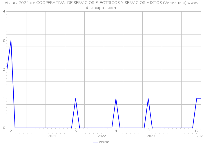 Visitas 2024 de COOPERATIVA DE SERVICIOS ELECTRICOS Y SERVICIOS MIXTOS (Venezuela) 