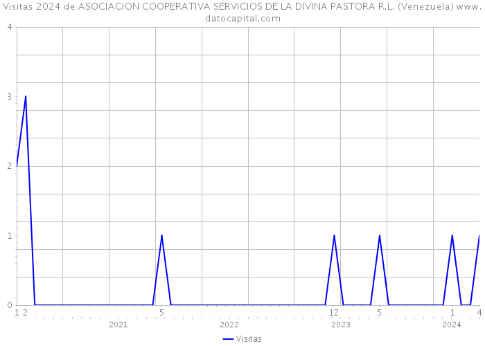 Visitas 2024 de ASOCIACION COOPERATIVA SERVICIOS DE LA DIVINA PASTORA R.L. (Venezuela) 