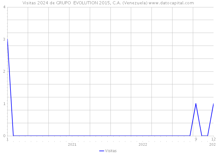 Visitas 2024 de GRUPO EVOLUTION 2015, C.A. (Venezuela) 
