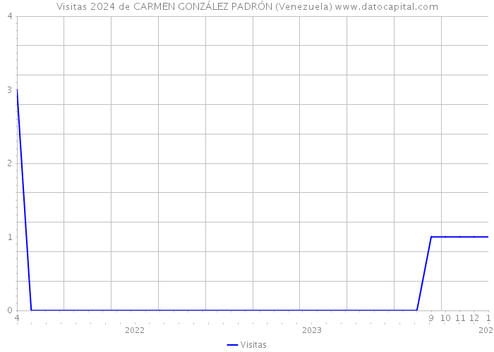 Visitas 2024 de CARMEN GONZÁLEZ PADRÓN (Venezuela) 