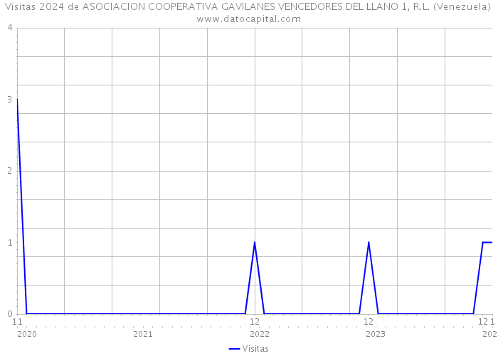Visitas 2024 de ASOCIACION COOPERATIVA GAVILANES VENCEDORES DEL LLANO 1, R.L. (Venezuela) 
