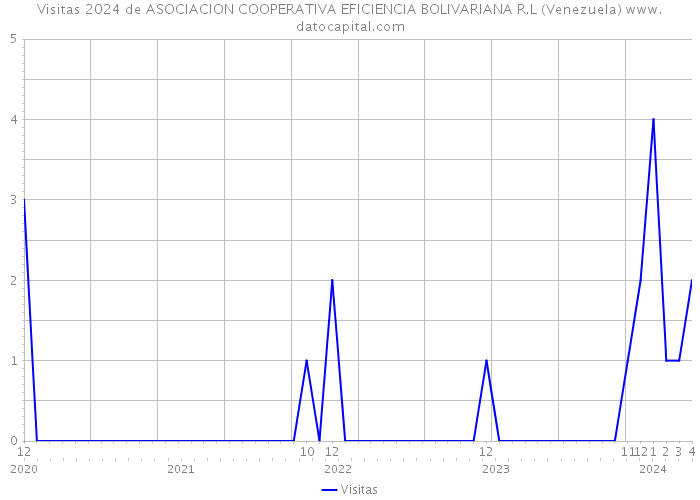 Visitas 2024 de ASOCIACION COOPERATIVA EFICIENCIA BOLIVARIANA R.L (Venezuela) 