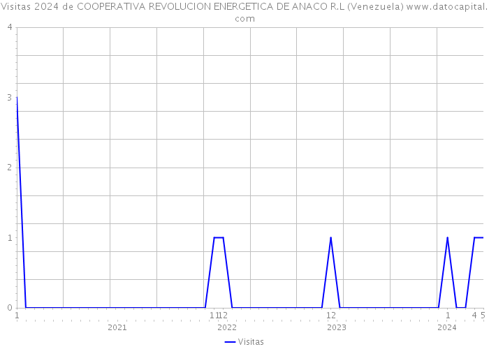 Visitas 2024 de COOPERATIVA REVOLUCION ENERGETICA DE ANACO R.L (Venezuela) 