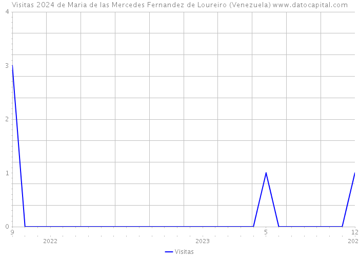 Visitas 2024 de Maria de las Mercedes Fernandez de Loureiro (Venezuela) 