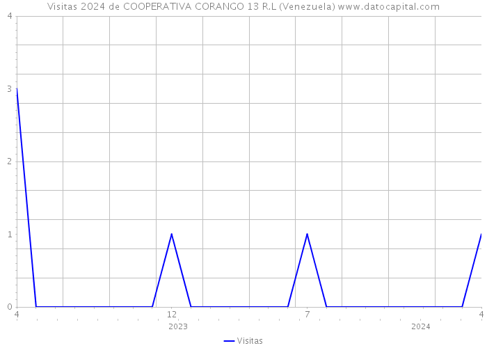 Visitas 2024 de COOPERATIVA CORANGO 13 R.L (Venezuela) 