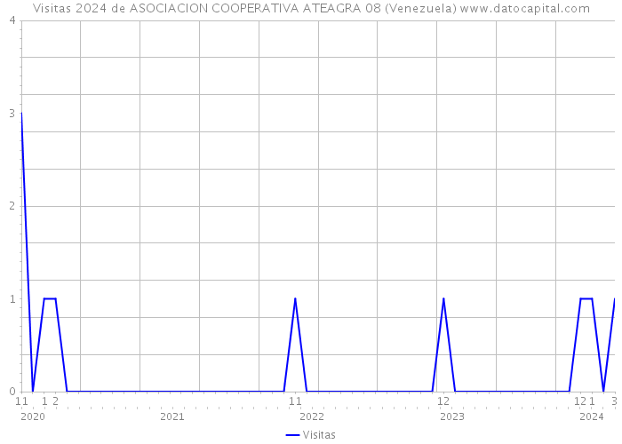 Visitas 2024 de ASOCIACION COOPERATIVA ATEAGRA 08 (Venezuela) 