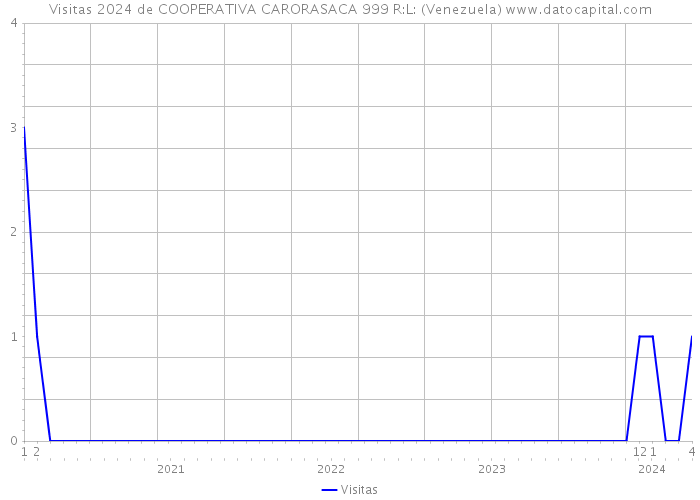 Visitas 2024 de COOPERATIVA CARORASACA 999 R:L: (Venezuela) 