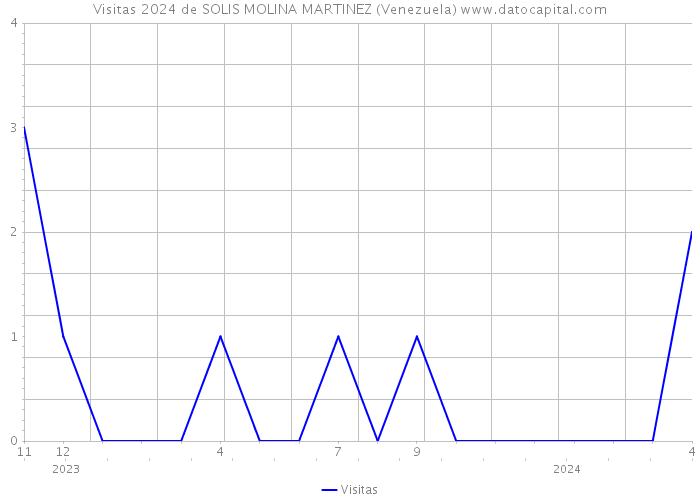 Visitas 2024 de SOLIS MOLINA MARTINEZ (Venezuela) 