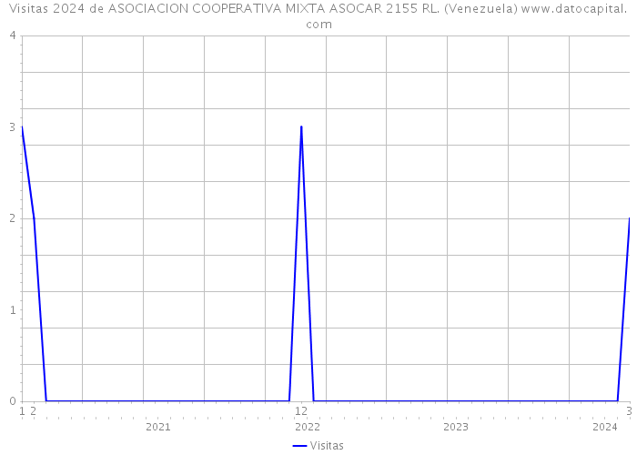 Visitas 2024 de ASOCIACION COOPERATIVA MIXTA ASOCAR 2155 RL. (Venezuela) 