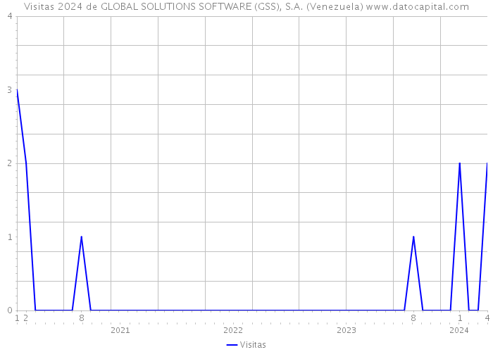 Visitas 2024 de GLOBAL SOLUTIONS SOFTWARE (GSS), S.A. (Venezuela) 