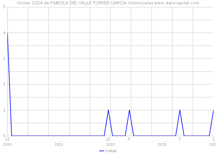 Visitas 2024 de FABIOLA DEL VALLE TORRES GARCIA (Venezuela) 