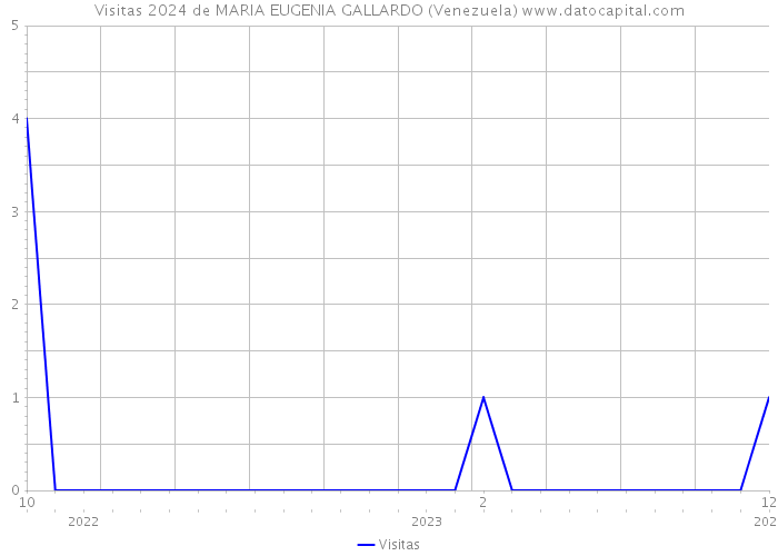 Visitas 2024 de MARIA EUGENIA GALLARDO (Venezuela) 
