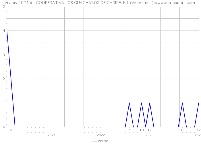 Visitas 2024 de COOPERATIVA LOS GUACHAROS DE CARIPE, R.L (Venezuela) 