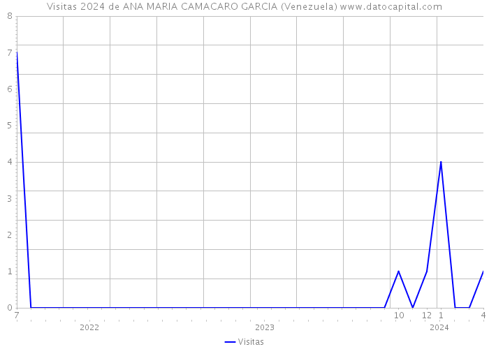 Visitas 2024 de ANA MARIA CAMACARO GARCIA (Venezuela) 