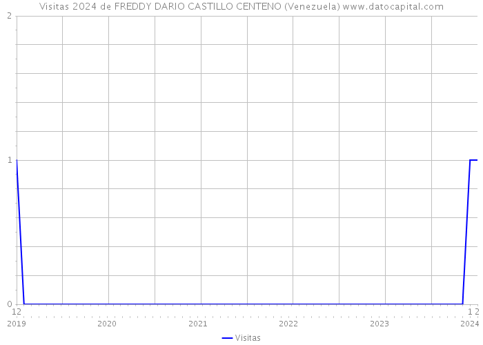 Visitas 2024 de FREDDY DARIO CASTILLO CENTENO (Venezuela) 