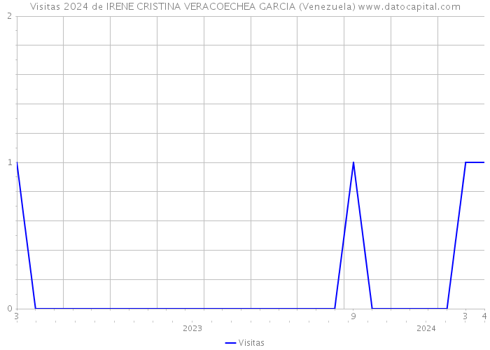 Visitas 2024 de IRENE CRISTINA VERACOECHEA GARCIA (Venezuela) 