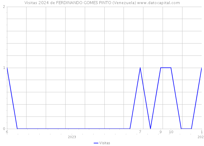 Visitas 2024 de FERDINANDO GOMES PINTO (Venezuela) 