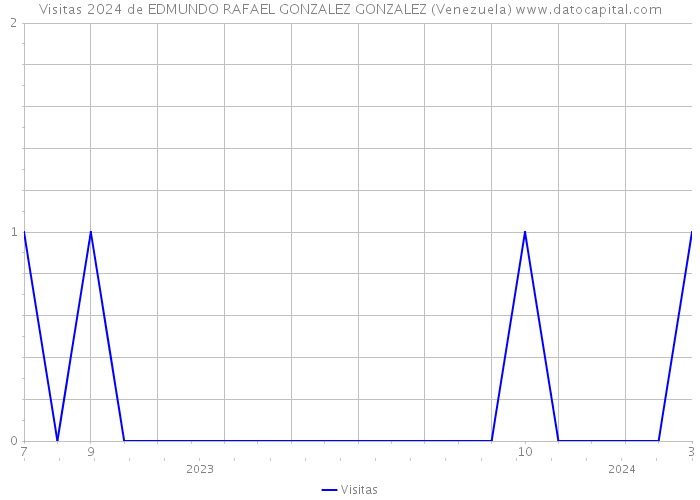 Visitas 2024 de EDMUNDO RAFAEL GONZALEZ GONZALEZ (Venezuela) 