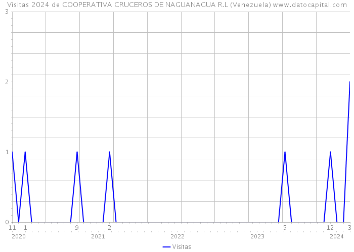 Visitas 2024 de COOPERATIVA CRUCEROS DE NAGUANAGUA R.L (Venezuela) 