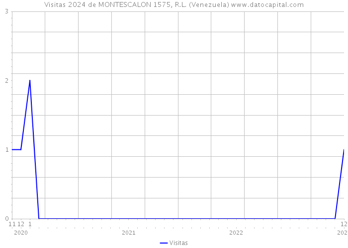 Visitas 2024 de MONTESCALON 1575, R.L. (Venezuela) 