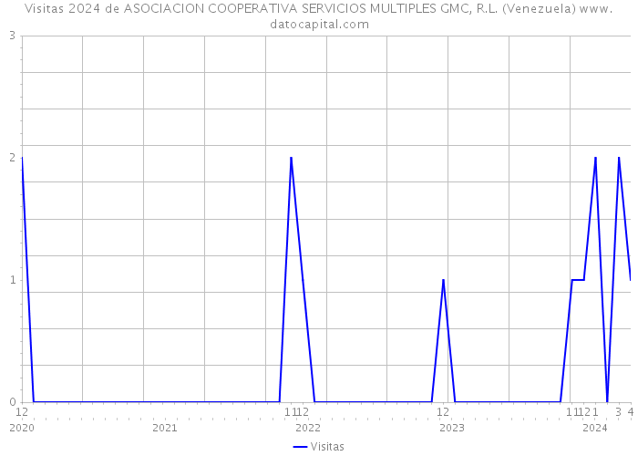 Visitas 2024 de ASOCIACION COOPERATIVA SERVICIOS MULTIPLES GMC, R.L. (Venezuela) 