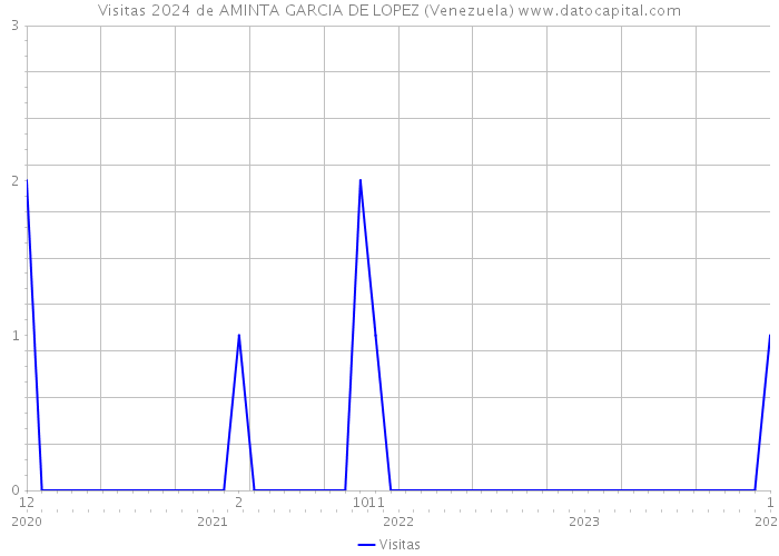 Visitas 2024 de AMINTA GARCIA DE LOPEZ (Venezuela) 