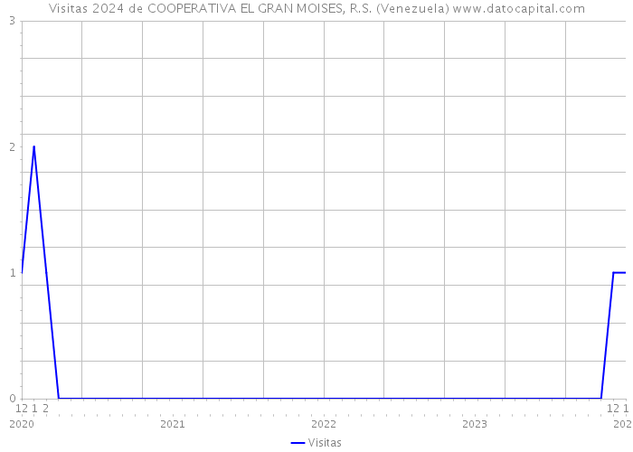 Visitas 2024 de COOPERATIVA EL GRAN MOISES, R.S. (Venezuela) 