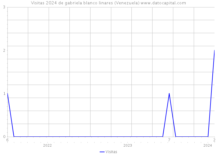 Visitas 2024 de gabriela blanco linares (Venezuela) 