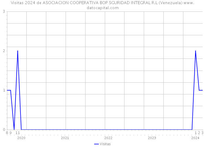 Visitas 2024 de ASOCIACION COOPERATIVA BOP SGURIDAD INTEGRAL R.L (Venezuela) 