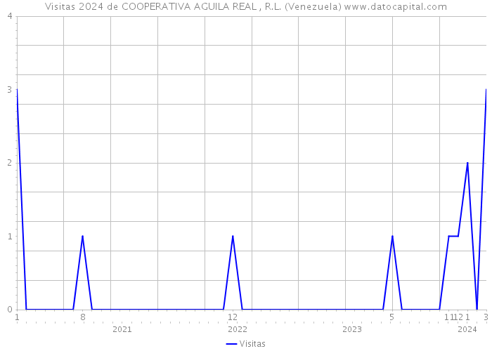 Visitas 2024 de COOPERATIVA AGUILA REAL , R.L. (Venezuela) 
