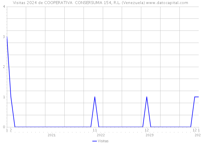 Visitas 2024 de COOPERATIVA CONSERSUMA 154, R.L. (Venezuela) 