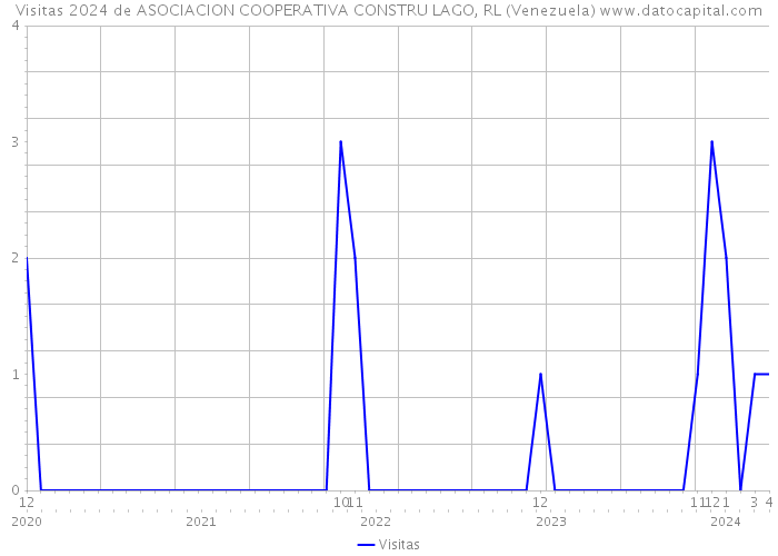 Visitas 2024 de ASOCIACION COOPERATIVA CONSTRU LAGO, RL (Venezuela) 