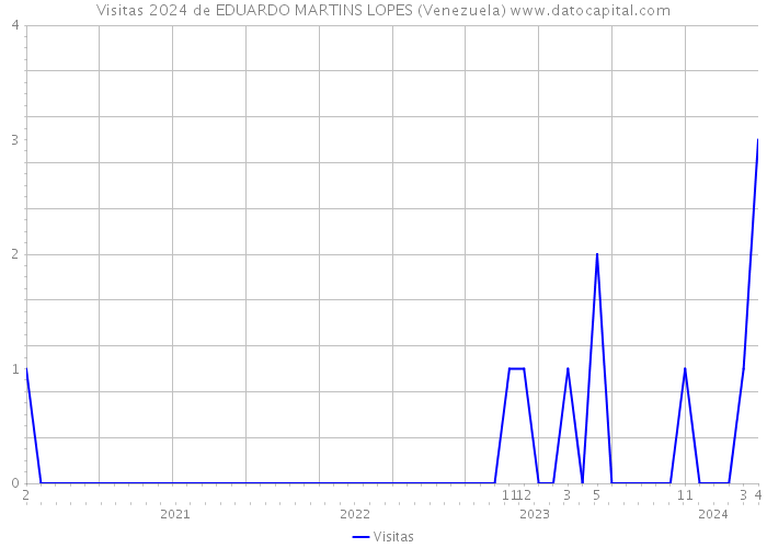 Visitas 2024 de EDUARDO MARTINS LOPES (Venezuela) 
