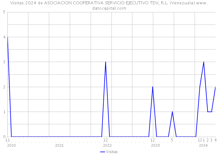 Visitas 2024 de ASOCIACION COOPERATIVA SERVICIO EJECUTIVO TDV, R.L. (Venezuela) 