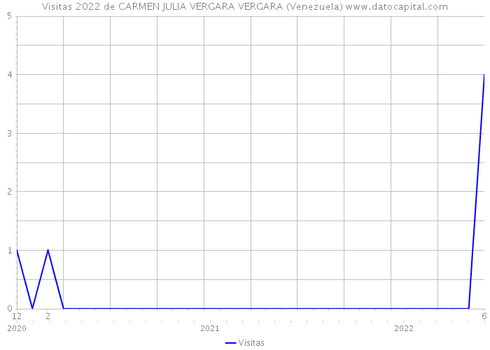 Visitas 2022 de CARMEN JULIA VERGARA VERGARA (Venezuela) 