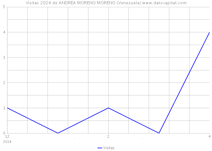 Visitas 2024 de ANDREA MORENO MORENO (Venezuela) 