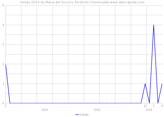 Visitas 2024 de Maria del Socorro Perdomo (Venezuela) 