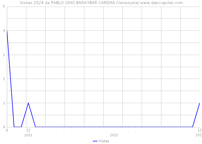 Visitas 2024 de PABLO GINO BARAYBAR CARDINI (Venezuela) 